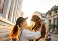 woman, dog, pet